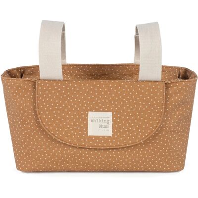 Walking Mum 1120800327 Borsa Pannolini in Cotone Marrone - Borsa Pannolini Walking Mum 1120800327 Borsa Pannolini in Cotone Marrone - Borsa Pannolini