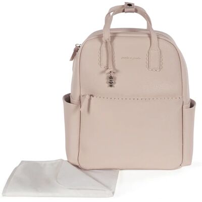 Pasito a Pasito Zaino in Ecopelle Rosa - Borsa e Fasciatoio Pasito a Pasito Zaino in Ecopelle Rosa - Borsa e Fasciatoio