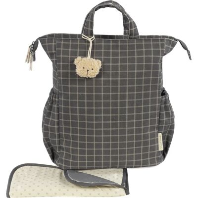 Pasito a Pasito Babybärväska - Tartan Checks Pasito a Pasito Babybärväska - Tartan Checks