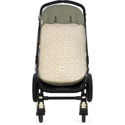 Walking Mum 1120800437 Accessoire de Poussette - Coton Vert, Jaune Walking Mum 1120800437 Accessoire de Poussette - Coton Vert, Jaune