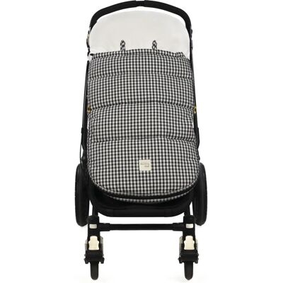 Walking Mum 1120800456 Accessoire poussette - Vichy hiver noir et blanc - Publicité Walking Mum 1120800456 Accessoire poussette - Vichy hiver noir et blanc - Publicité