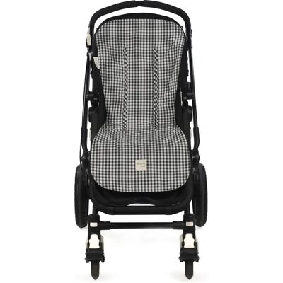 Funda para asiento de cochecito Walking Mum - Algodón, Poliéster, Negro y Blanco Funda para asiento de cochecito Walking Mum - Algodón, Poliéster, Negro y Blanco