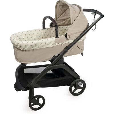 Walking Mum 1120800462 Accessoire poussette - Housse de siège en coton Beige, Vert Walking Mum 1120800462 Accessoire poussette - Housse de siège en coton Beige, Vert