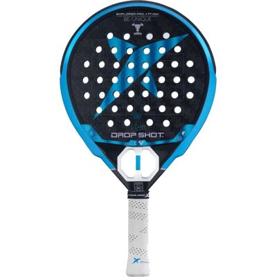 Drop Shot Explorer Pro Attack - 24k Raquette de Padel - Rond - Publicité Drop Shot Explorer Pro Attack - 24k Raquette de Padel - Rond - Publicité