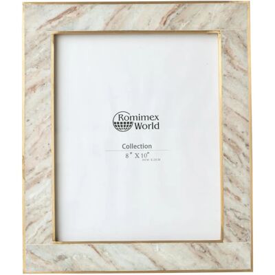 Fijalo Modell 31104720 - Bilderrahmen aus Holz/Marmor/Metall - 20x25 cm Fijalo Modell 31104720 - Bilderrahmen aus Holz/Marmor/Metall - 20x25 cm