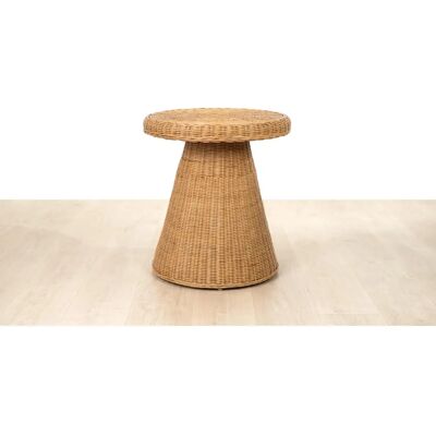 Fijalo Modello 47628 - Tavolo Rotondo in Rattan 50x50x55cm Fijalo Modello 47628 - Tavolo Rotondo in Rattan 50x50x55cm
