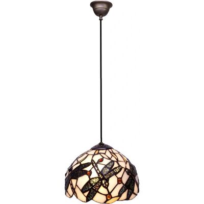 Fijalo Applique Tiffany - Applique Tiffany murale, 20cm, Fer et verre Tiffany - Publicité Fijalo Applique Tiffany - Applique Tiffany murale, 20cm, Fer et verre Tiffany - Publicité