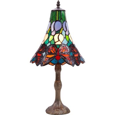 Lampe Tiffany Fijalo avec Base Série Butterfly - Éclairage Intérieur - Publicité Lampe Tiffany Fijalo avec Base Série Butterfly - Éclairage Intérieur - Publicité
