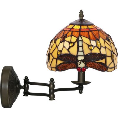 Fijalo Série Virginia Lampe de Table Tiffany Beige - Lampe de Table - Publicité Fijalo Série Virginia Lampe de Table Tiffany Beige - Lampe de Table - Publicité