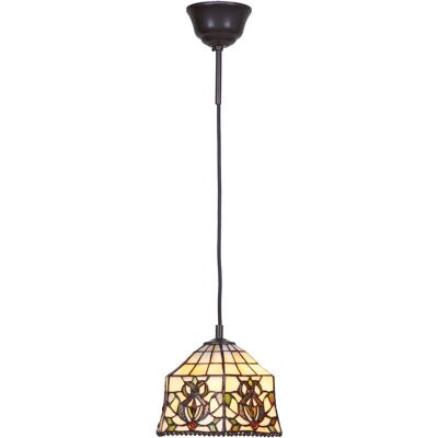 Fijalo Lampe Suspendue Tiffany 30cm - Décoration intérieure - Publicité Fijalo Lampe Suspendue Tiffany 30cm - Décoration intérieure - Publicité