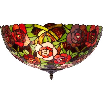 Fijalo Suspension Tiffany - 30cm/45cm Lampe de plafond - Publicité Fijalo Suspension Tiffany - 30cm/45cm Lampe de plafond - Publicité