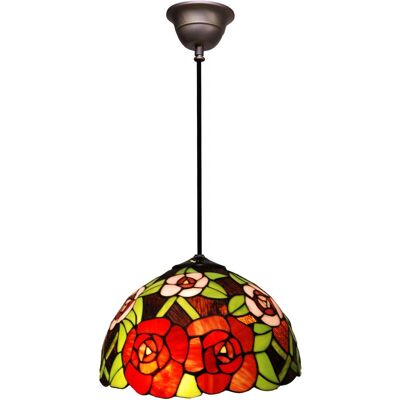 FIJALO Lampe Suspendue Tiffany D-30cm 60W - Éclairage intérieur - Publicité FIJALO Lampe Suspendue Tiffany D-30cm 60W - Éclairage intérieur - Publicité