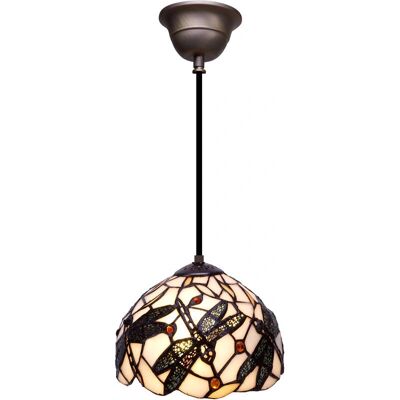 Fijalo Suspension Tiffany 20cm Diamètre - Lampe suspendue - Publicité Fijalo Suspension Tiffany 20cm Diamètre - Lampe suspendue - Publicité