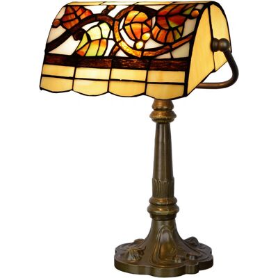 Lampe Tiffany Fijalo - E-27, 60W - Lampe de table & murale - Publicité Lampe Tiffany Fijalo - E-27, 60W - Lampe de table & murale - Publicité