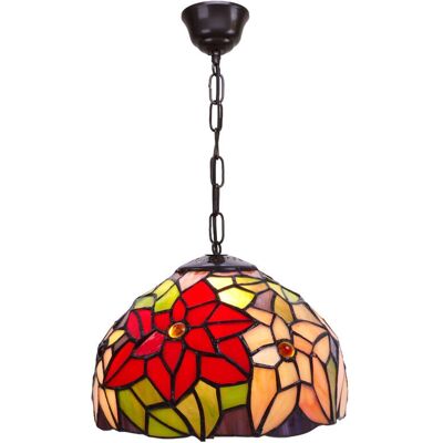 Fijalo - Abat-jour Tiffany D-40cm Pour Toutes les Maisons - Publicité Fijalo - Abat-jour Tiffany D-40cm Pour Toutes les Maisons - Publicité