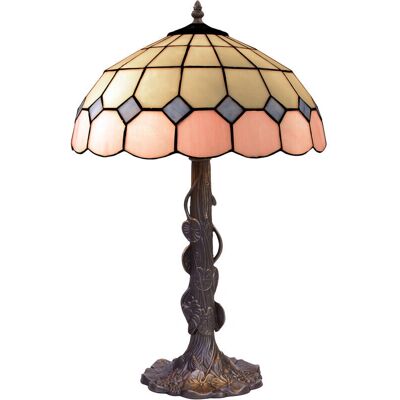 Fijalo - Lampe Suspendue Tiffany Série New York - 30cm - Publicité Fijalo - Lampe Suspendue Tiffany Série New York - 30cm - Publicité