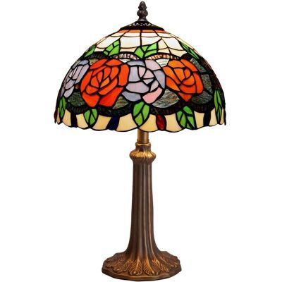 Fijalo Lampe Tiffany - Abat-jour 40cm - E-27 - 60W - Original - Publicité Fijalo Lampe Tiffany - Abat-jour 40cm - E-27 - 60W - Original - Publicité