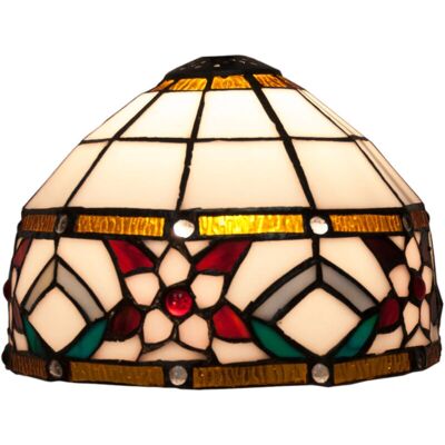 Fijalo Pendentif de Plafond Tiffany Multicolore 2x 20cm - Lampe Suspendue - Publicité Fijalo Pendentif de Plafond Tiffany Multicolore 2x 20cm - Lampe Suspendue - Publicité