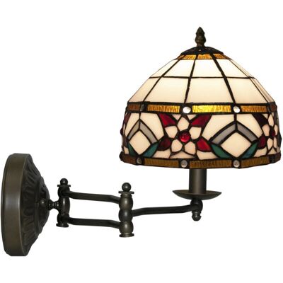 Fijalo Modèle 2867D1 - Lampe de table - Tiffany - 40cm - Série Museum - Publicité Fijalo Modèle 2867D1 - Lampe de table - Tiffany - 40cm - Série Museum - Publicité