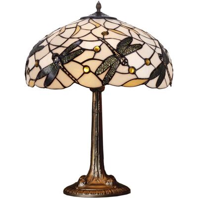 Abat-jour Tiffany Fijalo - 45cm Éclairage intérieur - Style Louis Comfort Tiffany - Publicité Abat-jour Tiffany Fijalo - 45cm Éclairage intérieur - Style Louis Comfort Tiffany - Publicité