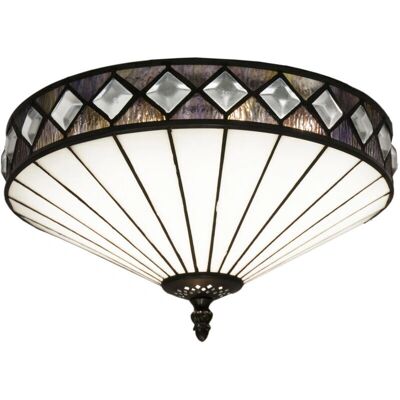 Fijalo - Plafond 30cm Tiffany Serie - Éclairage maison moderne - Publicité Fijalo - Plafond 30cm Tiffany Serie - Éclairage maison moderne - Publicité