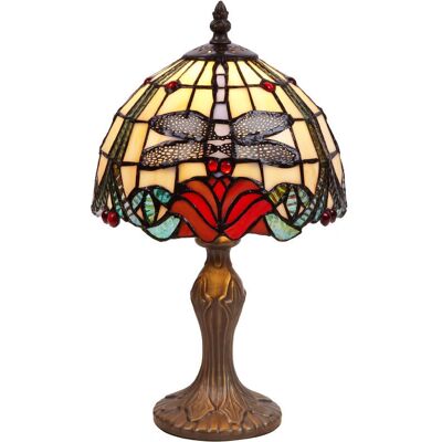 Lampe de table Tiffany Fijalo - Diamètre 20cm - Zinc, Tiffany - Reproduction originale - Publicité Lampe de table Tiffany Fijalo - Diamètre 20cm - Zinc, Tiffany - Reproduction originale - Publicité