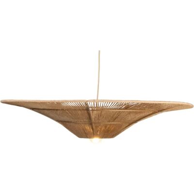 Fijalo - Zwis z Juty - Lampa wisząca - 80x80x15 cm Fijalo - Zwis z Juty - Lampa wisząca - 80x80x15 cm