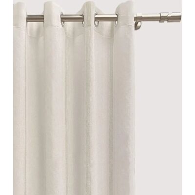 Rebeca Beige Gordijn 140 x 270 cm Transparant van Alexandra House Living Rebeca Beige Gordijn 140 x 270 cm Transparant van Alexandra House Living