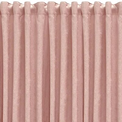 Fijalo - Rideau velours corail 300x270cm Fijalo - Rideau velours corail 300x270cm