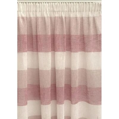 Fijalo Coral Translucent Curtain - Modern Polyester Decor Fijalo Coral Translucent Curtain - Modern Polyester Decor