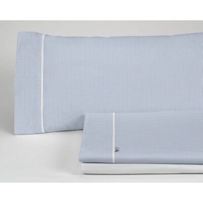 Fijalo Greta Blau Bettwäsche-Set - 150cm Bett - 3 Stück Fijalo Greta Blau Bettwäsche-Set - 150cm Bett - 3 Stück