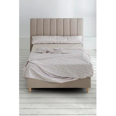 Fijalo Juego de Cama Cloe Rosa - 160cm - 4 Piezas Fijalo Juego de Cama Cloe Rosa - 160cm - 4 Piezas