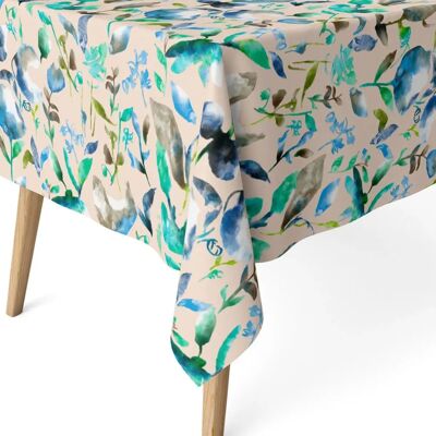 Ecommerc3 Watercolor Resin Tablecloth - 300x140 Cm Multicolor - Tablecloth Ecommerc3 Watercolor Resin Tablecloth - 300x140 Cm Multicolor - Tablecloth