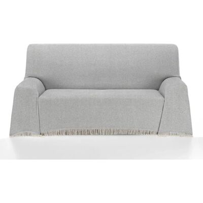 Ecommerc3 Foulard Multifunzione Tabarca - 230 Cm Beige e Grigio Ecommerc3 Foulard Multifunzione Tabarca - 230 Cm Beige e Grigio