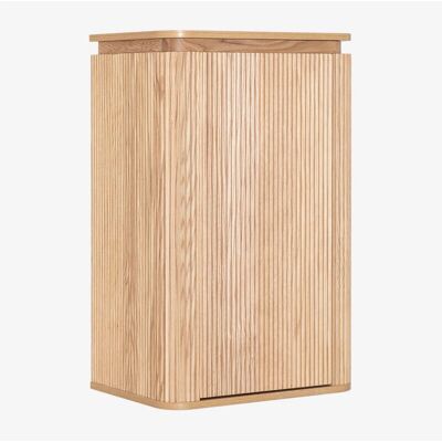 Sklum - Armario de Pared para Baño en Madera Natural - Marrón Sklum - Armario de Pared para Baño en Madera Natural - Marrón