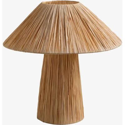Sklum - Lampe de Table en Rafia Naturelle - Décoration Intérieure - Publicité Sklum - Lampe de Table en Rafia Naturelle - Décoration Intérieure - Publicité