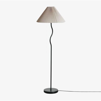 Lampe sur Pied en Fer Siliema Noir - Usage Intérieur - Publicité Lampe sur Pied en Fer Siliema Noir - Usage Intérieur - Publicité