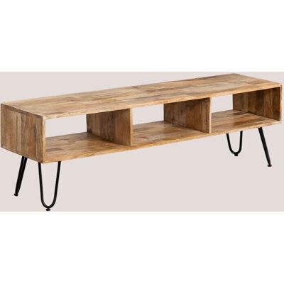 Sklum - Mueble TV en madera de mango Dugan - Estilo rústico moderno Sklum - Mueble TV en madera de mango Dugan - Estilo rústico moderno