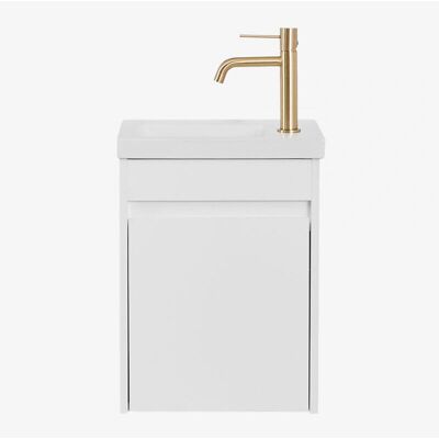 Sklum - Narek - Placage bois - Ensemble lavabo salle de bains - Publicité Sklum - Narek - Placage bois - Ensemble lavabo salle de bains - Publicité