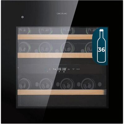 CECOTEC - GrandSommelier 36000 - Negro - Wine Cooler CECOTEC - GrandSommelier 36000 - Negro - Wine Cooler