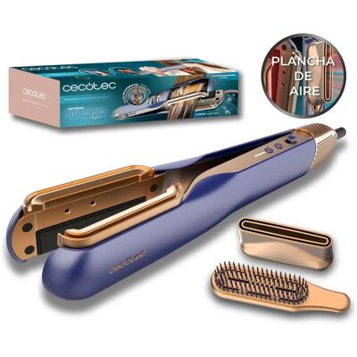Lisseur et sèche-cheveux 2 en 1 Cecotec RitualCare Air Lisse Bleu - Publicité Lisseur et sèche-cheveux 2 en 1 Cecotec RitualCare Air Lisse Bleu - Publicité