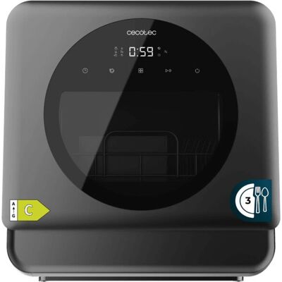 CECOTEC - Bolero Aguazero 1150 Dark - 3 servicios - Lavavajillas CECOTEC - Bolero Aguazero 1150 Dark - 3 servicios - Lavavajillas