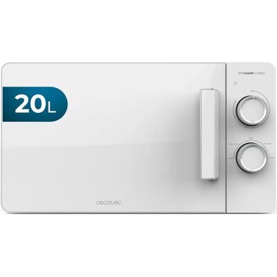 Cecotec Proclean 3020 Flatbed Micro-ondes - Publicité Cecotec Proclean 3020 Flatbed Micro-ondes - Publicité