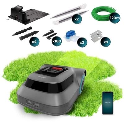 Cecotec Conga Lawn Roboter - 500m², App-Steuerung, IPX6, 2500mAh Cecotec Conga Lawn Roboter - 500m², App-Steuerung, IPX6, 2500mAh