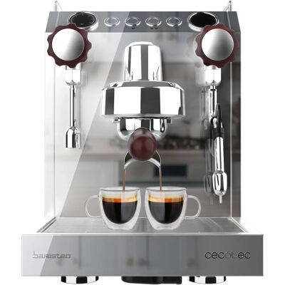 Cecotec - Cafetera Baristeo Classic - Máquina de espresso profesional Cecotec - Cafetera Baristeo Classic - Máquina de espresso profesional