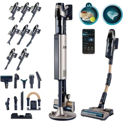 Cecotec Conga Rockstar 11500 Odyssey Station Connected - Noir - Aspirateur - Publicité Cecotec Conga Rockstar 11500 Odyssey Station Connected - Noir - Aspirateur - Publicité