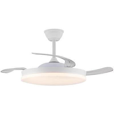 Ventilatore a soffitto LED intelligente Stars Evo - Pale retrattili Ventilatore a soffitto LED intelligente Stars Evo - Pale retrattili
