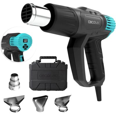 Cecotec Hell Gun 9500 Vision Pistola de Calor - Digital, 2000W, 4 Bicos Cecotec Hell Gun 9500 Vision Pistola de Calor - Digital, 2000W, 4 Bicos