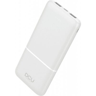 DCU TECNOLOGIC - 34155013 - Blanc - 10000mAh - Power bank DCU TECNOLOGIC - 34155013 - Blanc - 10000mAh - Power bank