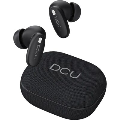 Fones de ouvido sem fio DCU Tecnologic com estojo de carregamento - Fones Fones de ouvido sem fio DCU Tecnologic com estojo de carregamento - Fones